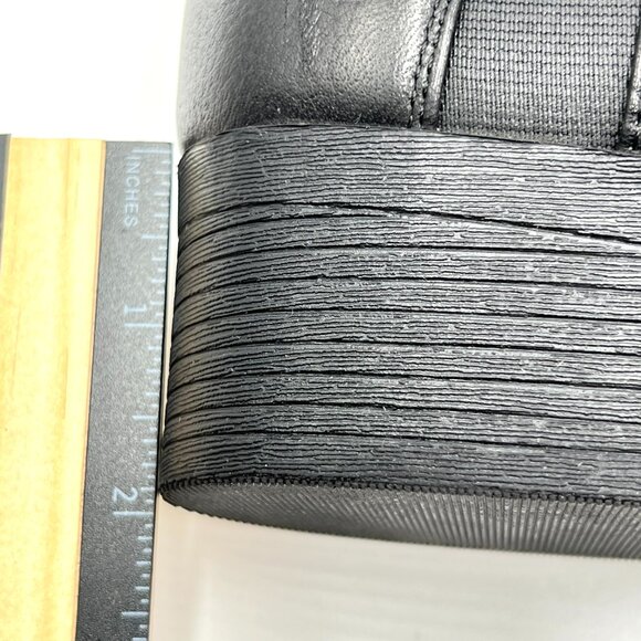 Kenneth Cole Womens Size 9 Levon Black‎ Leather Chelsea Ankle Boots Shoes - Picture 10 of 12